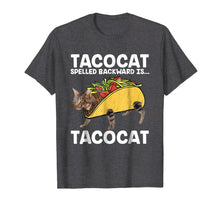 Load image into Gallery viewer, Funny shirts V-neck Tank top Hoodie sweatshirt usa uk au ca gifts for Taco &amp; Cat T-Shirt - Tacocat Spelled Backward Is Tacocat 252126

