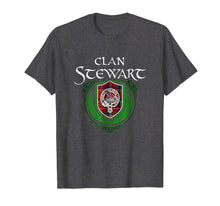 Load image into Gallery viewer, Funny shirts V-neck Tank top Hoodie sweatshirt usa uk au ca gifts for Stewart Surname Scottish Clan Tartan Crest Badge T-shirt 1490391
