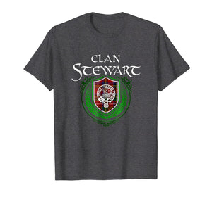 Funny shirts V-neck Tank top Hoodie sweatshirt usa uk au ca gifts for Stewart Surname Scottish Clan Tartan Crest Badge T-shirt 1490391