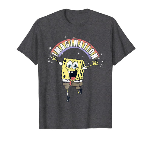 Funny shirts V-neck Tank top Hoodie sweatshirt usa uk au ca gifts for SpongeBob SquarePants Imagination Rainbow Graphic T-Shirt 548148