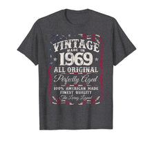 Load image into Gallery viewer, Funny shirts V-neck Tank top Hoodie sweatshirt usa uk au ca gifts for Vintage USA Legends Made in 1969 T-Shirt 50th Birthday Gift 457756
