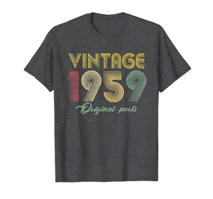 Funny shirts V-neck Tank top Hoodie sweatshirt usa uk au ca gifts for Vintage 1959 T-Shirt Retro 60th Birthday Gift Shirt 235505