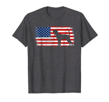Load image into Gallery viewer, Funny shirts V-neck Tank top Hoodie sweatshirt usa uk au ca gifts for BLACK AND TAN COONHOUND American Flag Vintage T-Shirt 2022679
