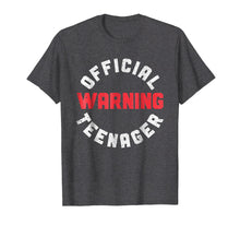 Load image into Gallery viewer, Funny shirts V-neck Tank top Hoodie sweatshirt usa uk au ca gifts for Warning Official Teenager T-Shirt 13th Birthday Gift Shirt 1134003
