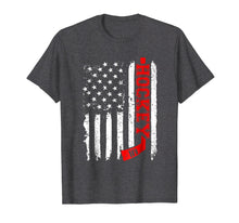 Load image into Gallery viewer, Funny shirts V-neck Tank top Hoodie sweatshirt usa uk au ca gifts for Hockey Stick Red American Flag Distressed T-Shirt 1786136
