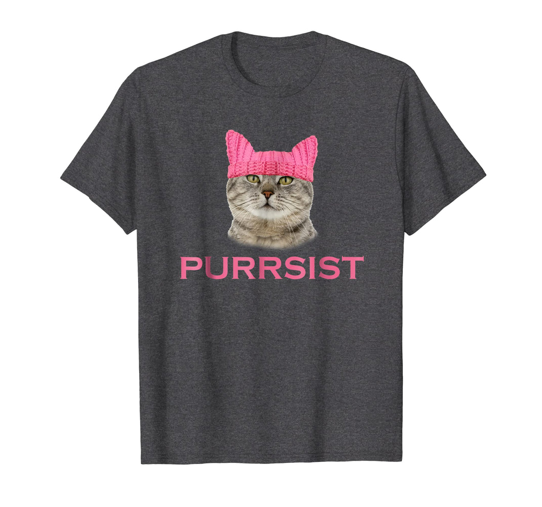 Purrsist Resist Persist Pussy Cat Hat T-Shirt