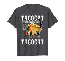 Load image into Gallery viewer, Tacocat Spelled Backwards Is Tacocat Funny Cat Shirt
