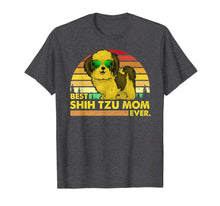 Load image into Gallery viewer, Vintage Best Shih Tzu Mom Ever Dog Mommy Mother T-Shirt 1245271
