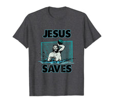 Load image into Gallery viewer, Funny shirts V-neck Tank top Hoodie sweatshirt usa uk au ca gifts for Jesus The Water Polo Goalie Saves T Shirt For Christian Men 770279
