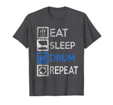 Load image into Gallery viewer, Funny shirts V-neck Tank top Hoodie sweatshirt usa uk au ca gifts for Vintage Drummer - Eat Sleep Drums Repeat - Drums T-Shirt 1808018

