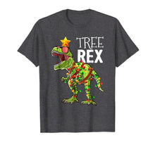 Load image into Gallery viewer, Funny shirts V-neck Tank top Hoodie sweatshirt usa uk au ca gifts for Tree Rex Christmas Shirt T Rex Dinosaur Christmas Gift Boys 858217

