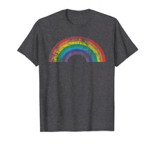 Load image into Gallery viewer, Rainbow Shirt Vintage Retro 80&#39;S Style Gay Pride Gift
