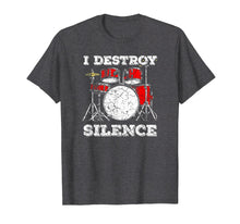 Load image into Gallery viewer, Drum Kit T-Shirt Percussionist Drummer Quote Apparel T-Shirt
