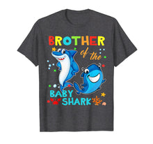 Load image into Gallery viewer, Funny shirts V-neck Tank top Hoodie sweatshirt usa uk au ca gifts for Brother Of The Baby Shark Birthday Brother Shark Shirt 1947040
