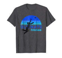 Load image into Gallery viewer, Funny shirts V-neck Tank top Hoodie sweatshirt usa uk au ca gifts for Ultimate Frisbee Shirt Sunset Blue Jumping Catch Distressed 2841022

