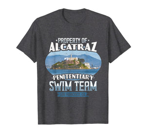 Funny shirts V-neck Tank top Hoodie sweatshirt usa uk au ca gifts for Funny Swimming T-shirt Alcatraz Swim Team Tee 1513067