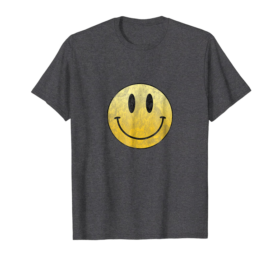Vintage 70s 80s Smiley Face T-Shirt Cool Trendy Retro Tees