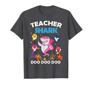 Teacher Shark Tshirt Doo Doo Doo Tee Gift For Teachers