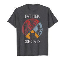 Load image into Gallery viewer, Father of Cats Shirt - Cat Lovers Cat Dad Gift T-Shirt 58940
