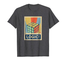 Load image into Gallery viewer, Funny shirts V-neck Tank top Hoodie sweatshirt usa uk au ca gifts for Logic! - Rubik Cube Solving Retro Vintage T Shirt Men Women 840588

