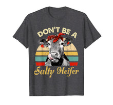 Load image into Gallery viewer, Funny shirts V-neck Tank top Hoodie sweatshirt usa uk au ca gifts for Don&#39;t Be A Salty Heifer Shirt - Cow Lover Gitf Vintage Farm 173243

