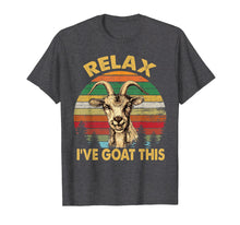 Load image into Gallery viewer, Retro Vintage Relax I&#39;ve Goat This Tshirt Goat Lover Gifts

