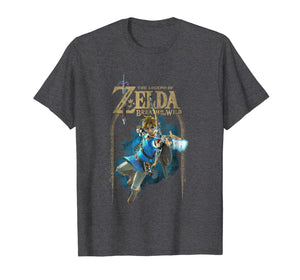 Zelda Breath Of The Wild Link Arch Shot Logo Graphic T-Shirt 125669