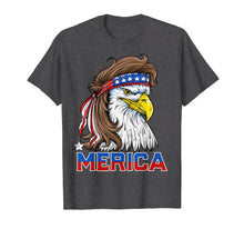 Load image into Gallery viewer, Funny shirts V-neck Tank top Hoodie sweatshirt usa uk au ca gifts for Eagle Mullet Merica Shirt Men 4th of July American Flag USA 483510

