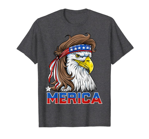 Funny shirts V-neck Tank top Hoodie sweatshirt usa uk au ca gifts for Eagle Mullet Merica Shirt Men 4th of July American Flag USA 483510