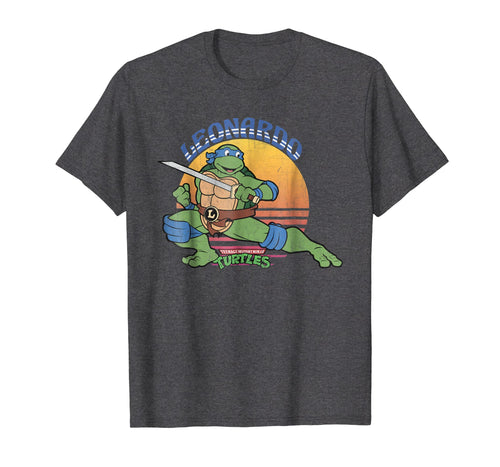Funny shirts V-neck Tank top Hoodie sweatshirt usa uk au ca gifts for Teenage Mutant Ninja Turtles Leonardo Sun Tee-Shirt 3795959