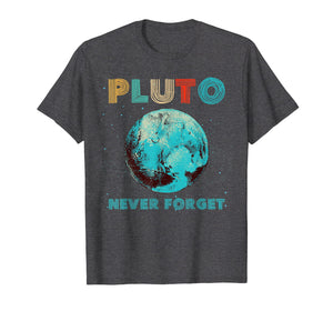 Funny shirts V-neck Tank top Hoodie sweatshirt usa uk au ca gifts for Vintage Never Forget Pluto T-Shirt Funny Space Graphic 2691034