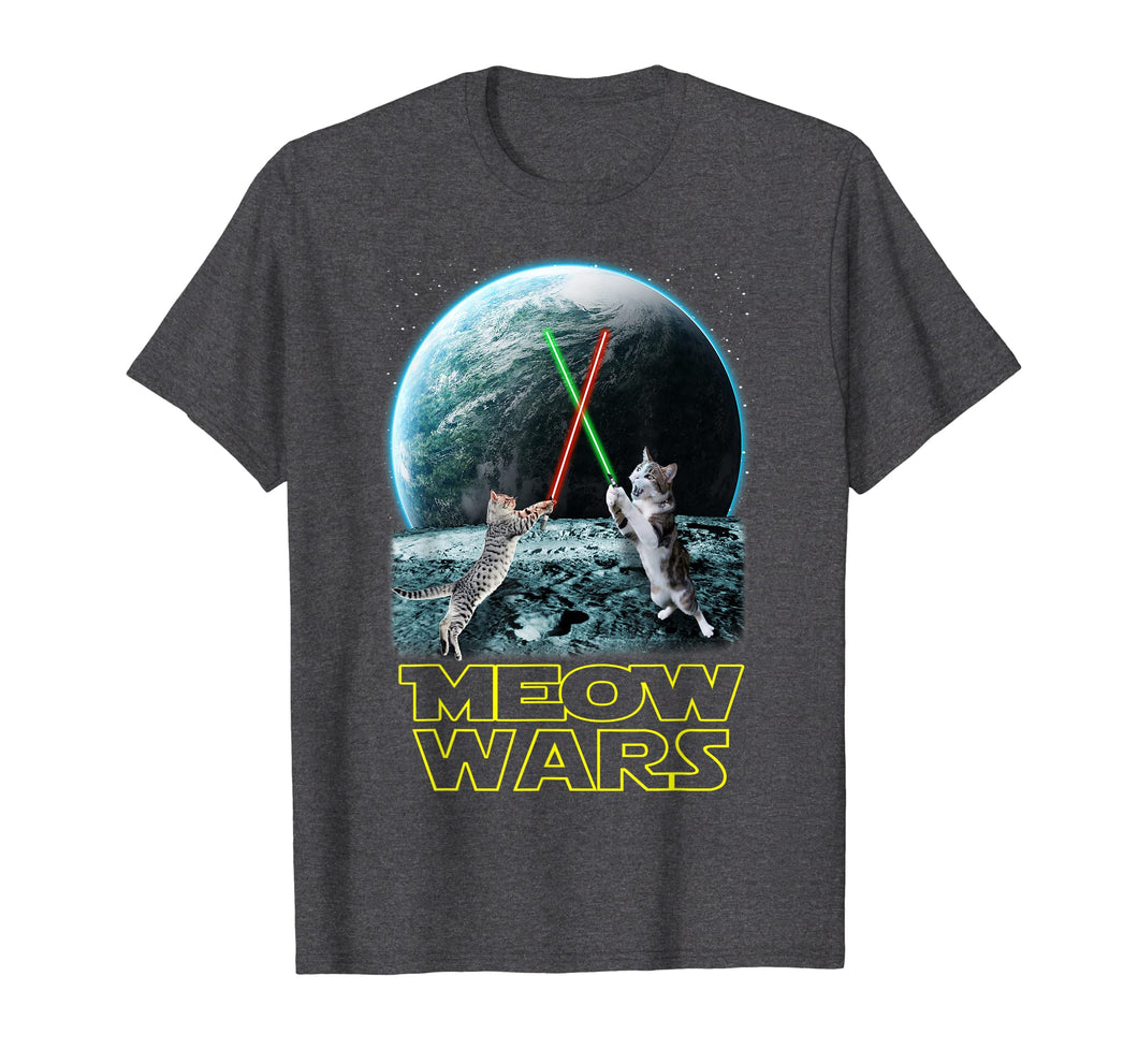 Funny shirts V-neck Tank top Hoodie sweatshirt usa uk au ca gifts for Meow Wars Cat Shirt Funny Gifts For Cats Lovers T-Shirt 4688000