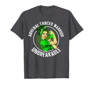 Funny shirts V-neck Tank top Hoodie sweatshirt usa uk au ca gifts for Unbreakable ADRENAL CANCER Warrior t shirts 3467229
