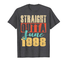 Load image into Gallery viewer, Funny shirts V-neck Tank top Hoodie sweatshirt usa uk au ca gifts for Straight Outta JUNE 1998 21st Awesome Birthday T-Shirt Gifts 3960033
