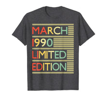 Load image into Gallery viewer, 30 Years Old Shirt 30th Birthday Gifts Women Men March 1990 T-Shirt-73700
