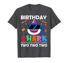 Load image into Gallery viewer, 2nd Birthday Boy Shark Matching Party Gifts for Kids Shirt-252879
