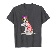 Load image into Gallery viewer, Women Gifts Jack Russell Terrier Dog Tattoo I Love Mom T-Shirt-990657
