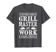Load image into Gallery viewer, Grill Master Barbecue BBQ Smoker Grillin Dad Grandpa Gifts TShirt875697
