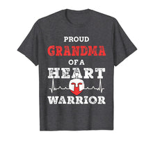 Load image into Gallery viewer, Proud Grandma of a Heart Warrior CHD Awareness T-Shirt-6001302
