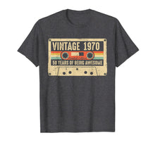 Load image into Gallery viewer, Vintage 1970 Made in 1970 50th birthday 50 years old Gift T-Shirt-1003234
