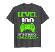 Load image into Gallery viewer, Level 100 Days Of School Unlocked Gamer Video Games Boys T-Shirt-1242438
