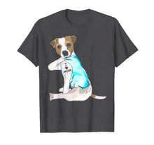 Load image into Gallery viewer, I Love Mom Jack Russell Terrier Tattooed T-Shirt-394121
