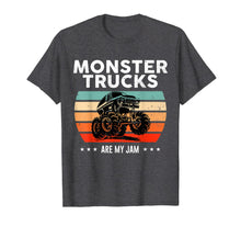 Load image into Gallery viewer, Vintage Monster Truck Are My Jam Retro Sunset Cool Engines T-Shirt-33734
