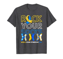 Load image into Gallery viewer, World Down Syndrome Day T Shirt Rock Your Socks Awareness TShirt99890
