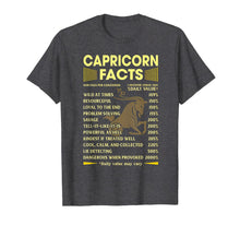 Load image into Gallery viewer, Capricorn Facts Zodiac Funny Capricorn Birthday Gift T-Shirt-2474782
