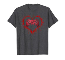 Load image into Gallery viewer, Gamer Heart Valentines Day Video Games Boys Kids Teens Gift T-Shirt-2406771
