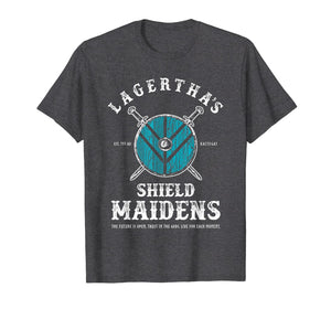 Lagertha's Shield Maidens - Viking Warrior Shieldmaiden T-Shirt-1055596