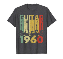 Load image into Gallery viewer, Distressed Vintage Guitar 1960 60th Birthday Gifts Guitarist T-Shirt-5350111
