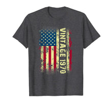 Load image into Gallery viewer, Vintage 1970 USA Flag 50th Birthday Gifts 50 Year Old Bday T-Shirt-342361
