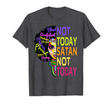 Load image into Gallery viewer, Not Today Satan tShirt African American Christian Faith Gift T-Shirt-411677
